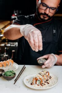Hotel and restaurant chef