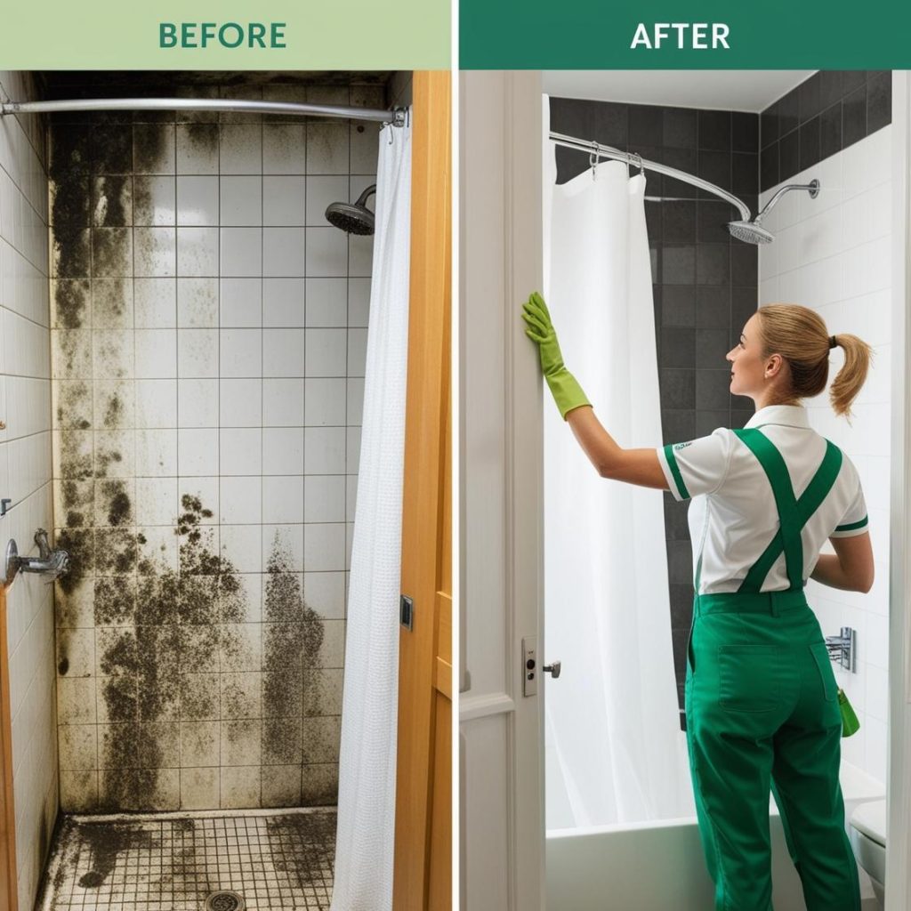 Mold removal and bathroom cleaning in Berlin